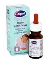 Saline Nasal Spray and Saline Nasal Drops | Calpol 