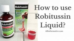 How to use Robitussin Liquid?