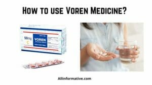 How to use Voren Medicine?
