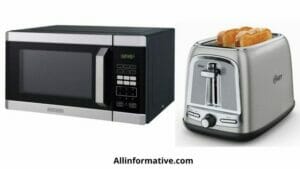 Microwave and Toaster