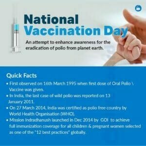What is the purpose of the National Vaccination Day?