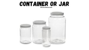 Container Or Jar